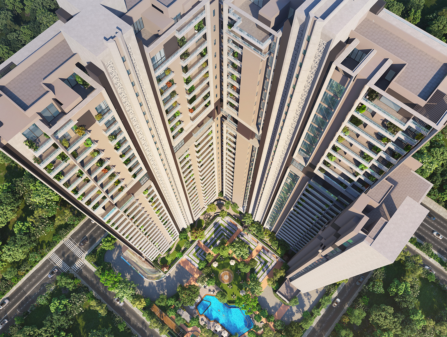 luxury flats in Rohini